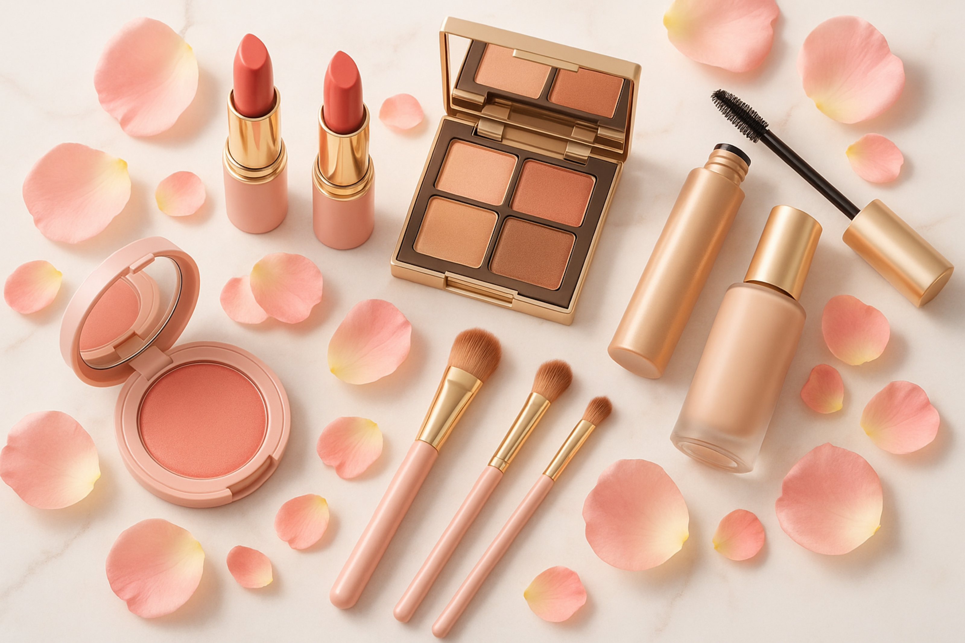 beauty cosmetics for young lady